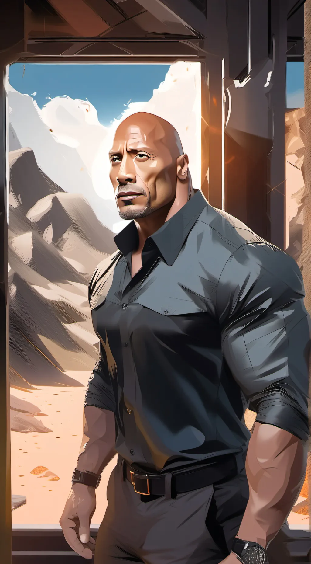 ai character: the .wok background