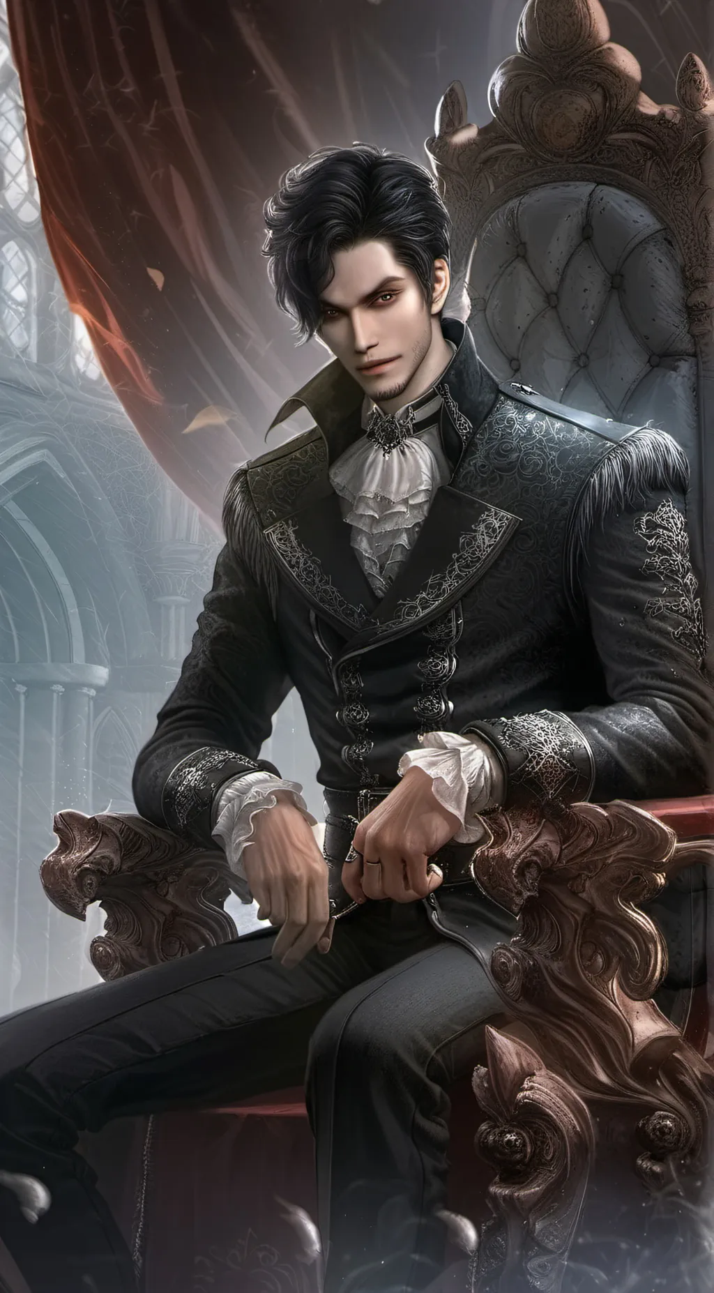 ai character: Leo background