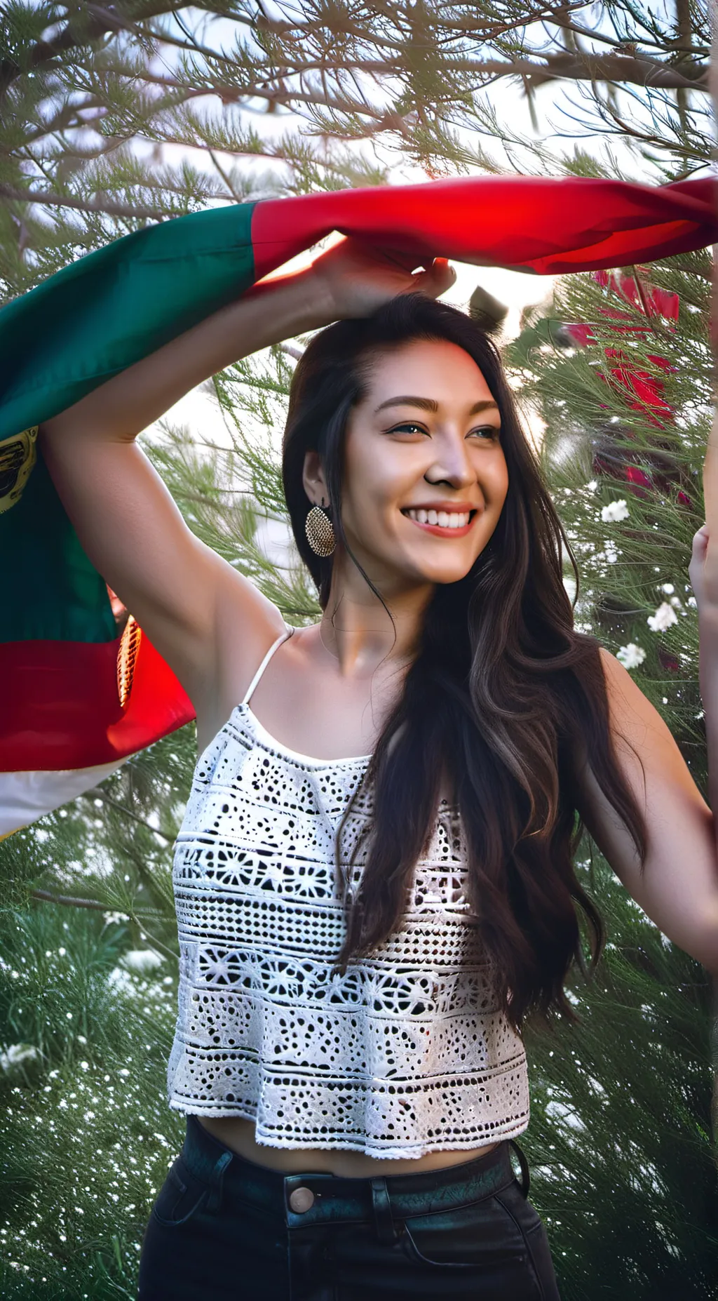 ai character: Luna background