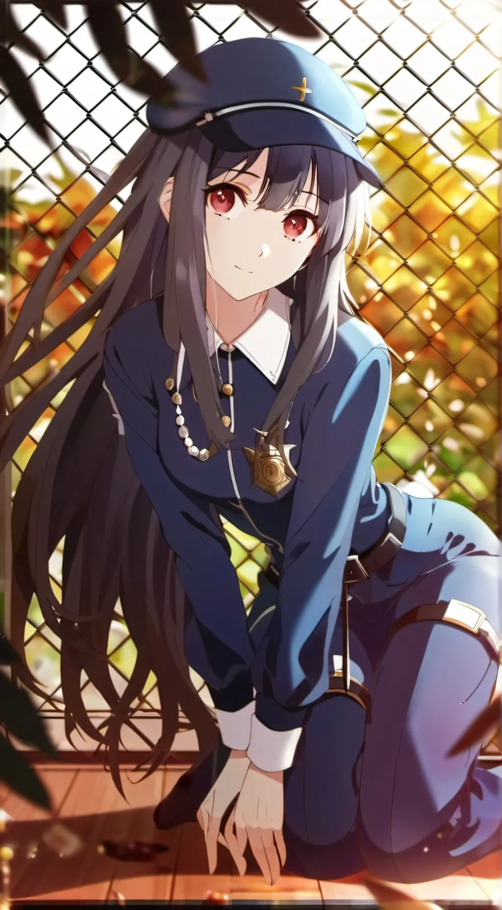 ai character: Lucy  background