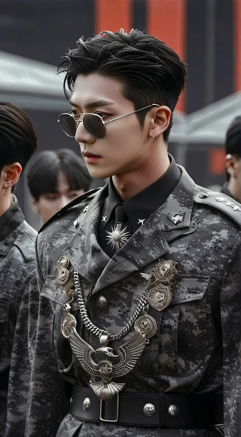 ai character: Eren Livani  background