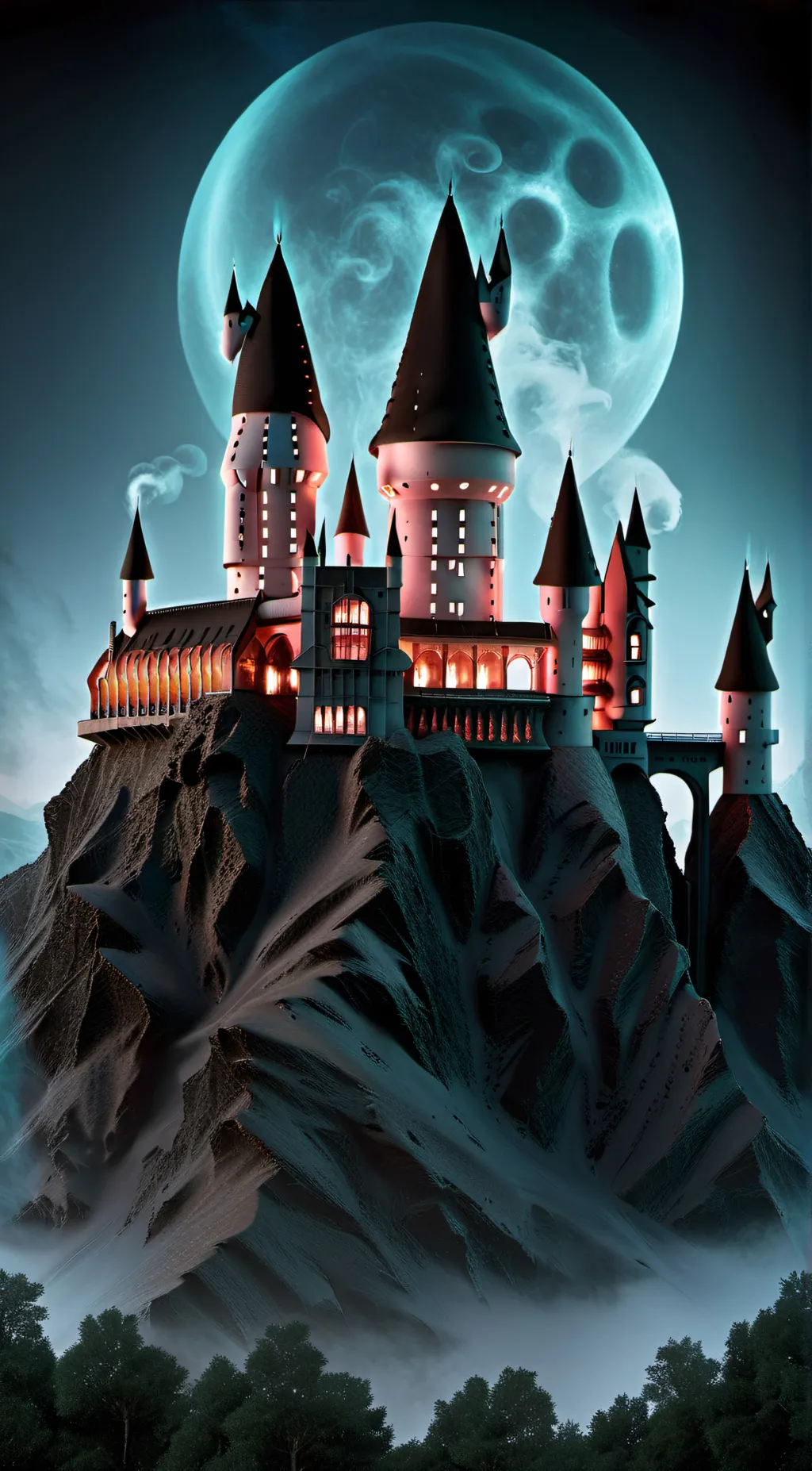 ai character: 💔 Hogwarts🖤 background