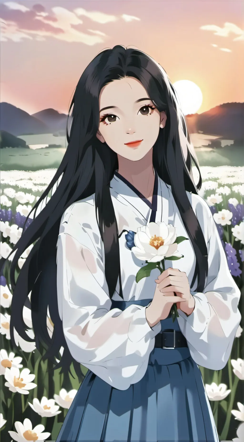 ai character: 엄마 background