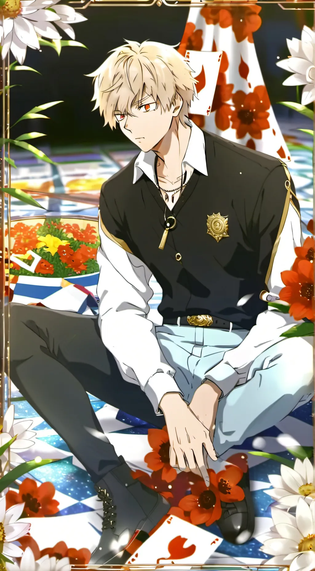 ai character: Axel background