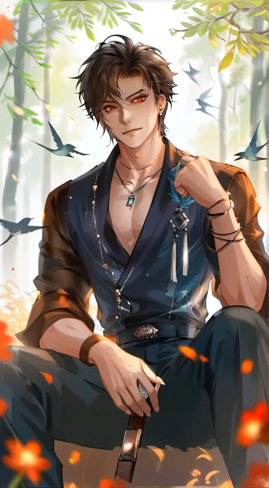 ai character: enzo background