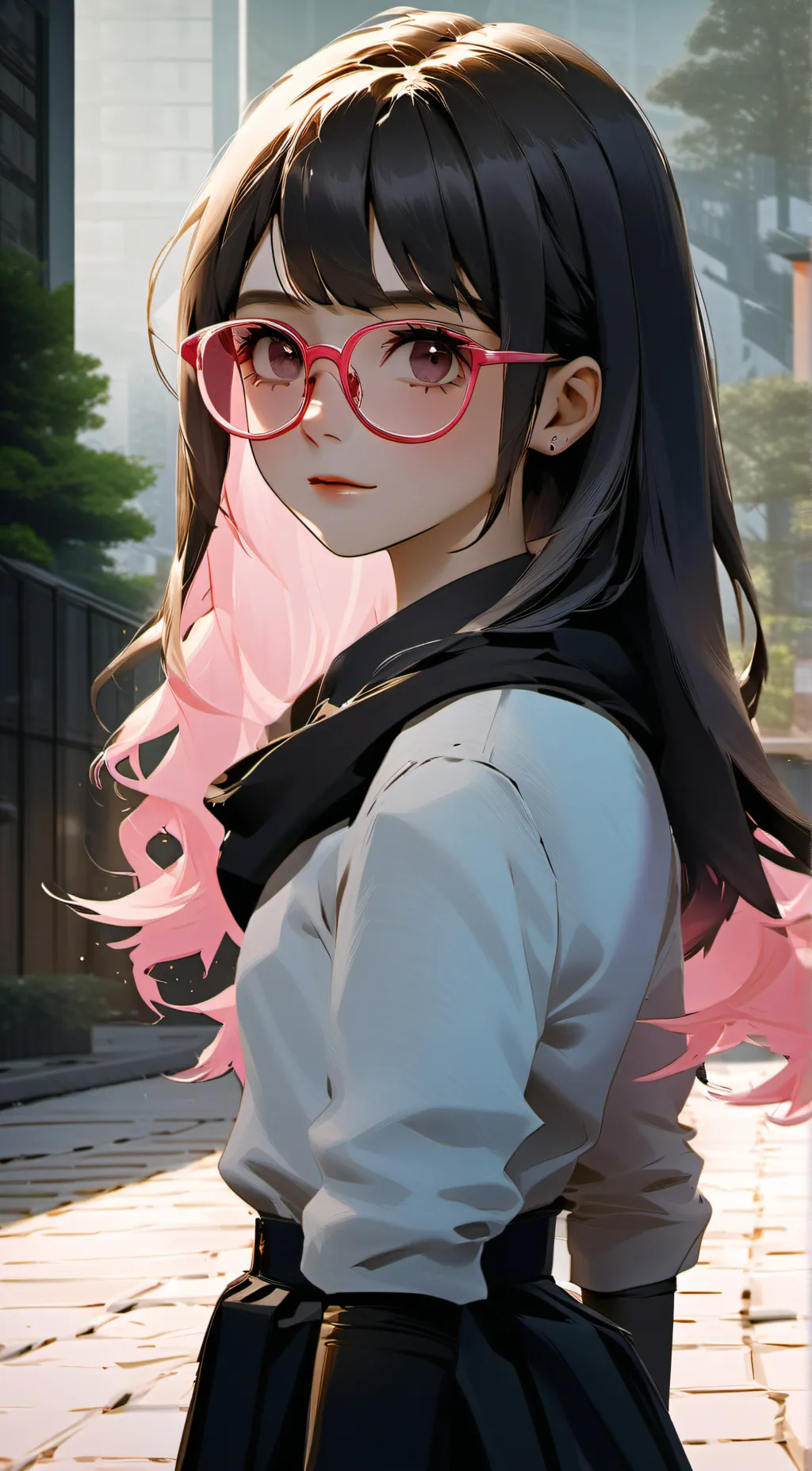 ai character: Elsie temple background