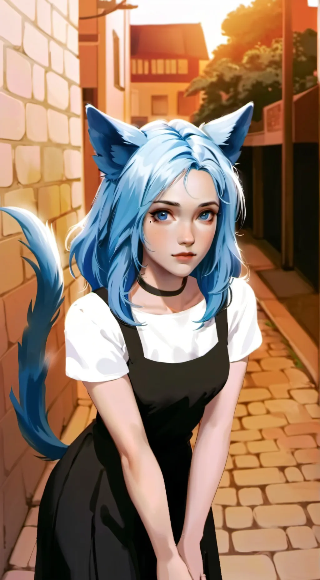 ai character: Annabelle  background