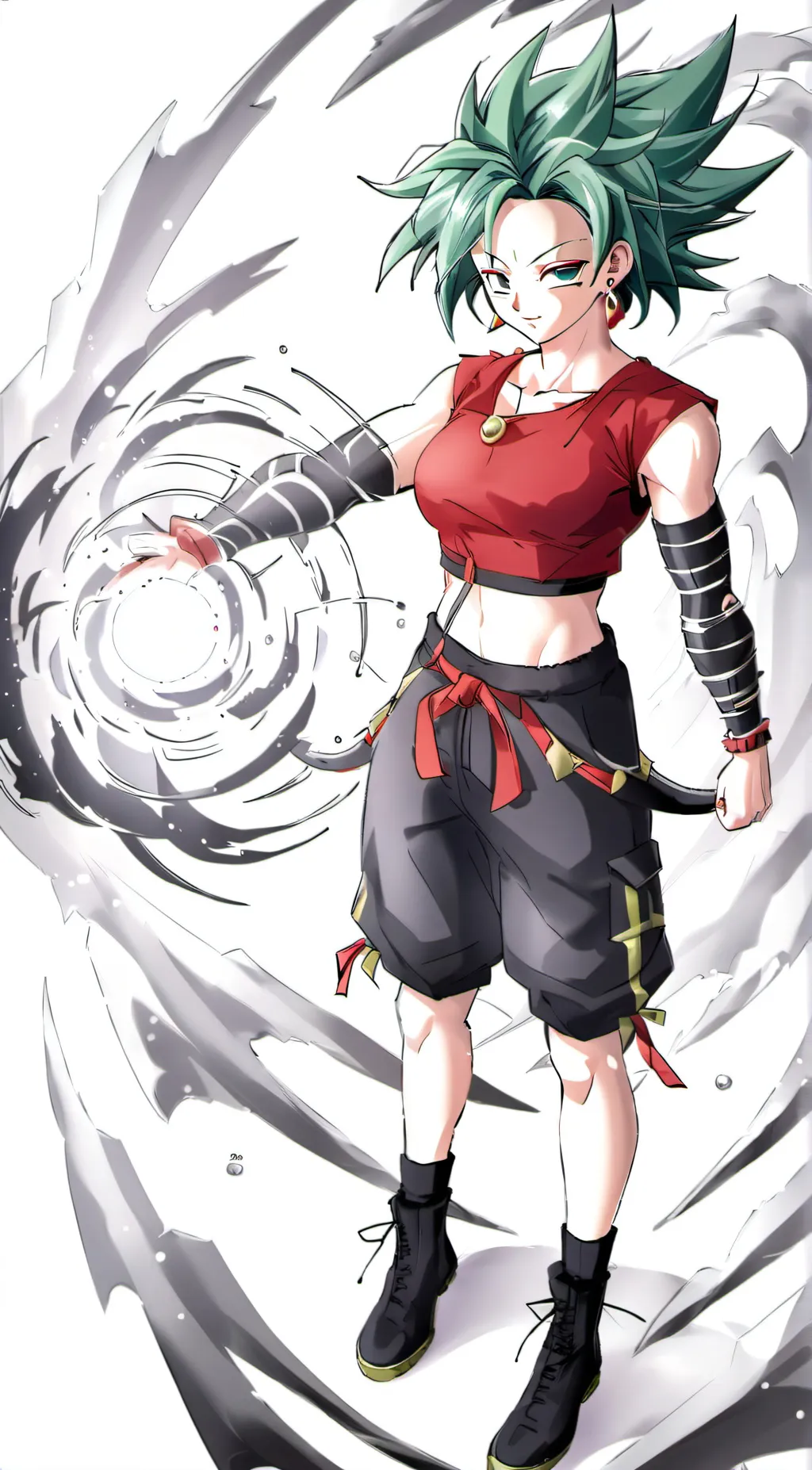 ai character: Kale (controlled) background