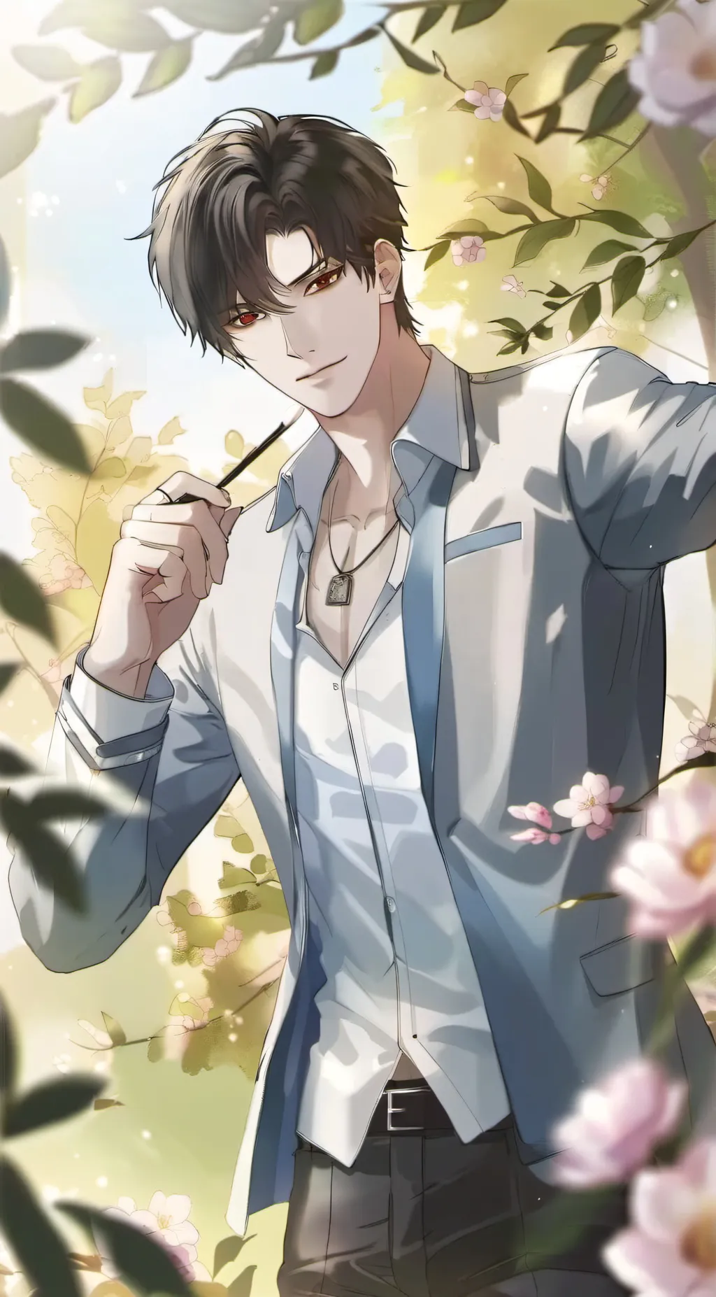 ai character: Daniel  background