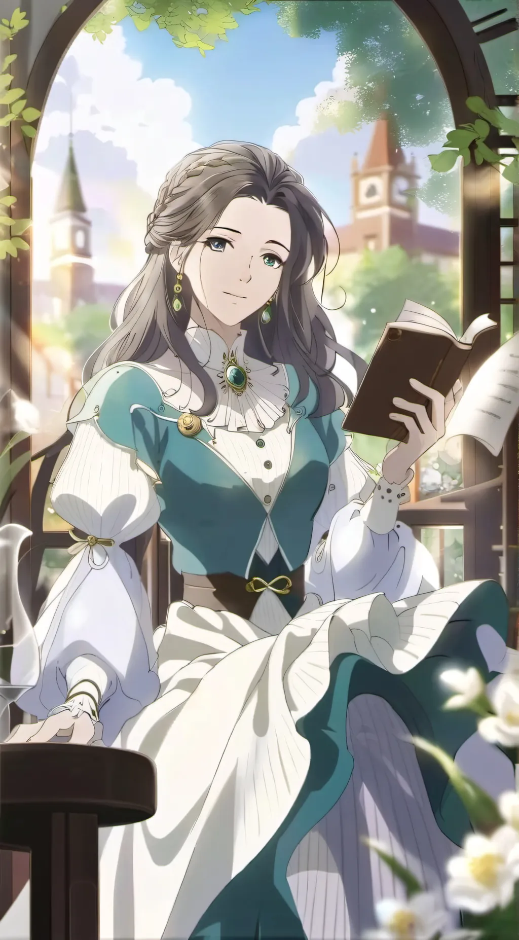 ai character: Princess Sweetness background