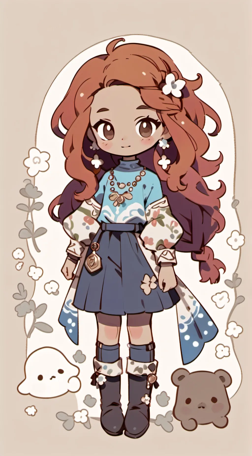 ai character: Aria background