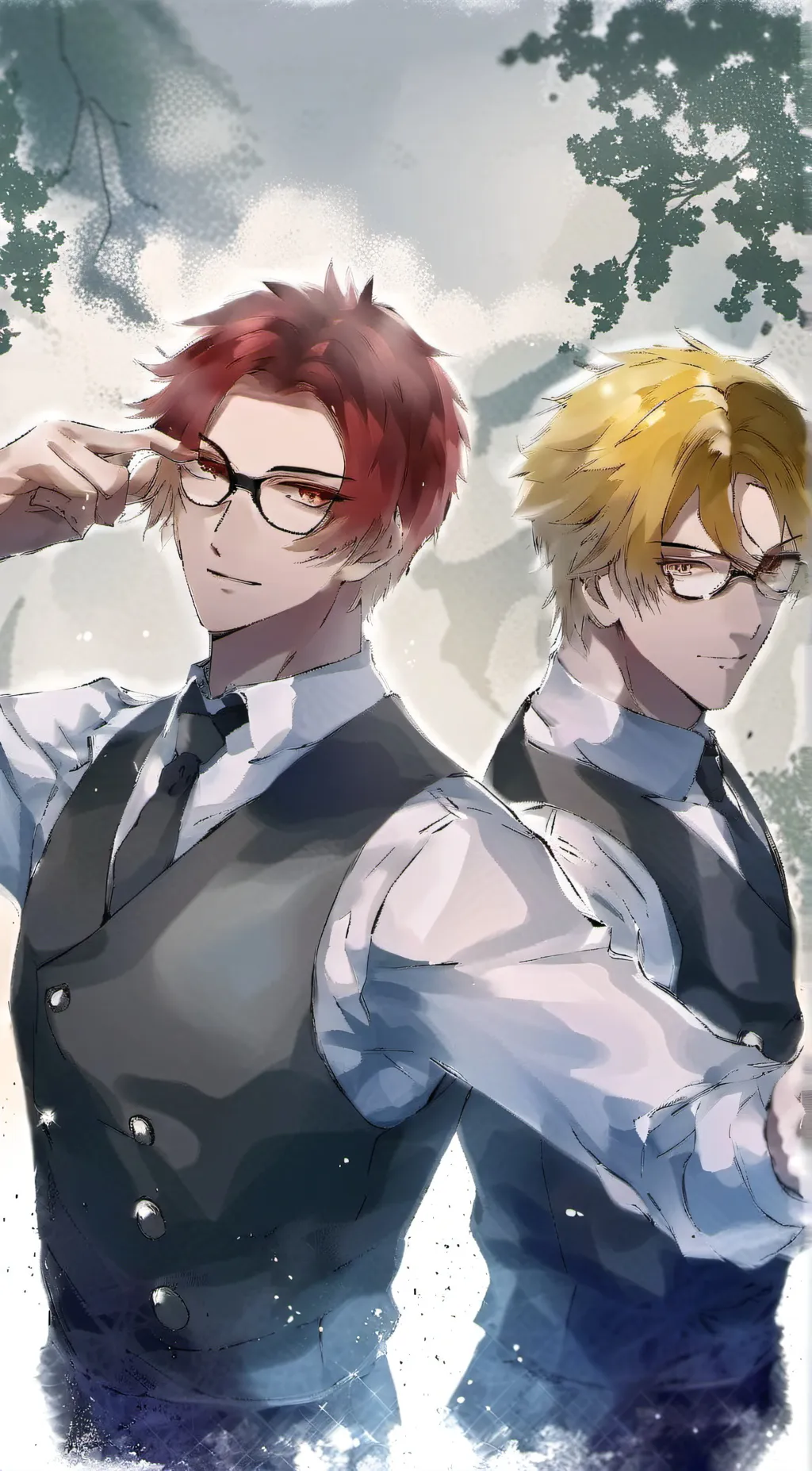 ai character: Ren & Kuzo Tanaka background