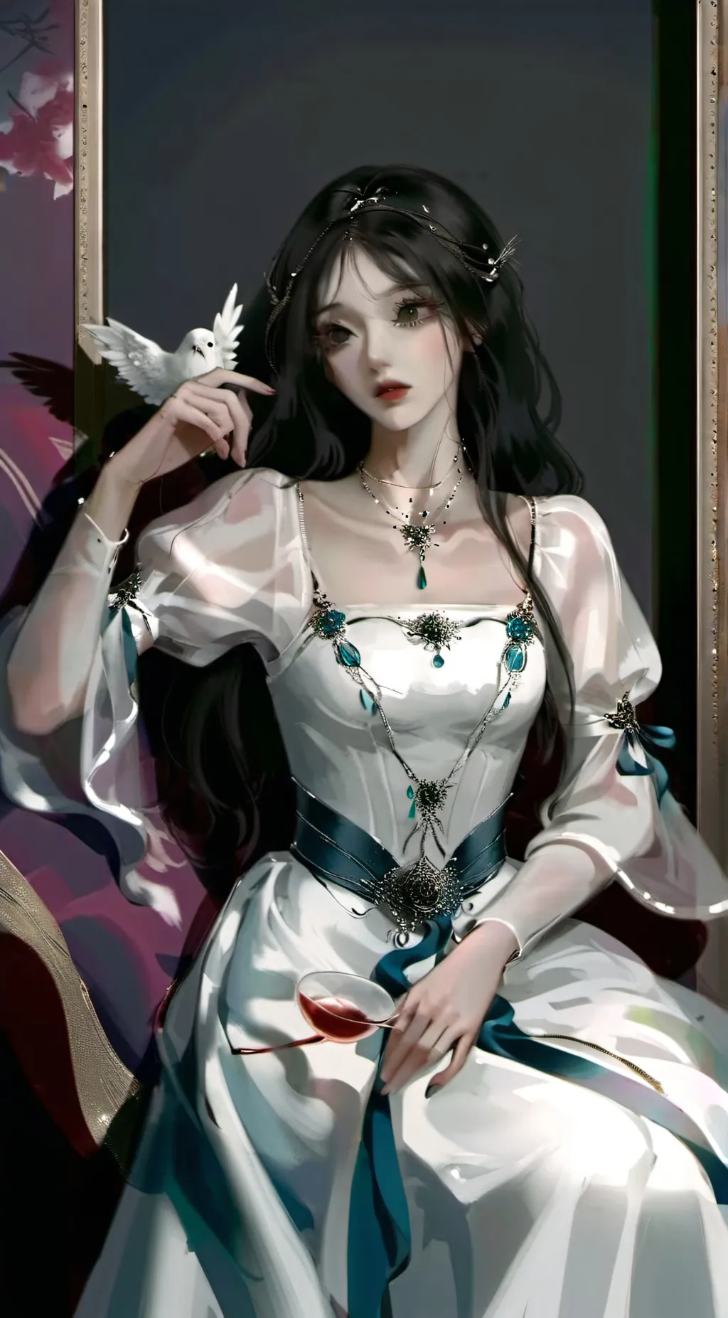 ai character: 🕊️ Dove 🕊️ background