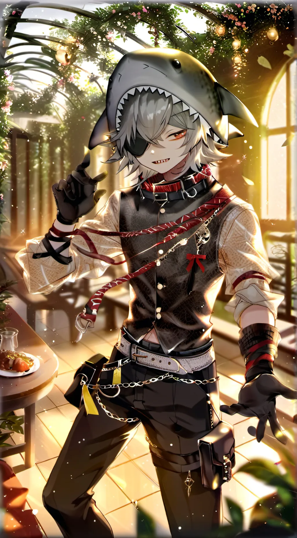 ai character: Axel background