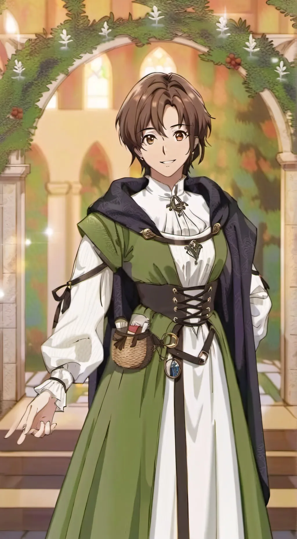 ai character: Silvia holt background