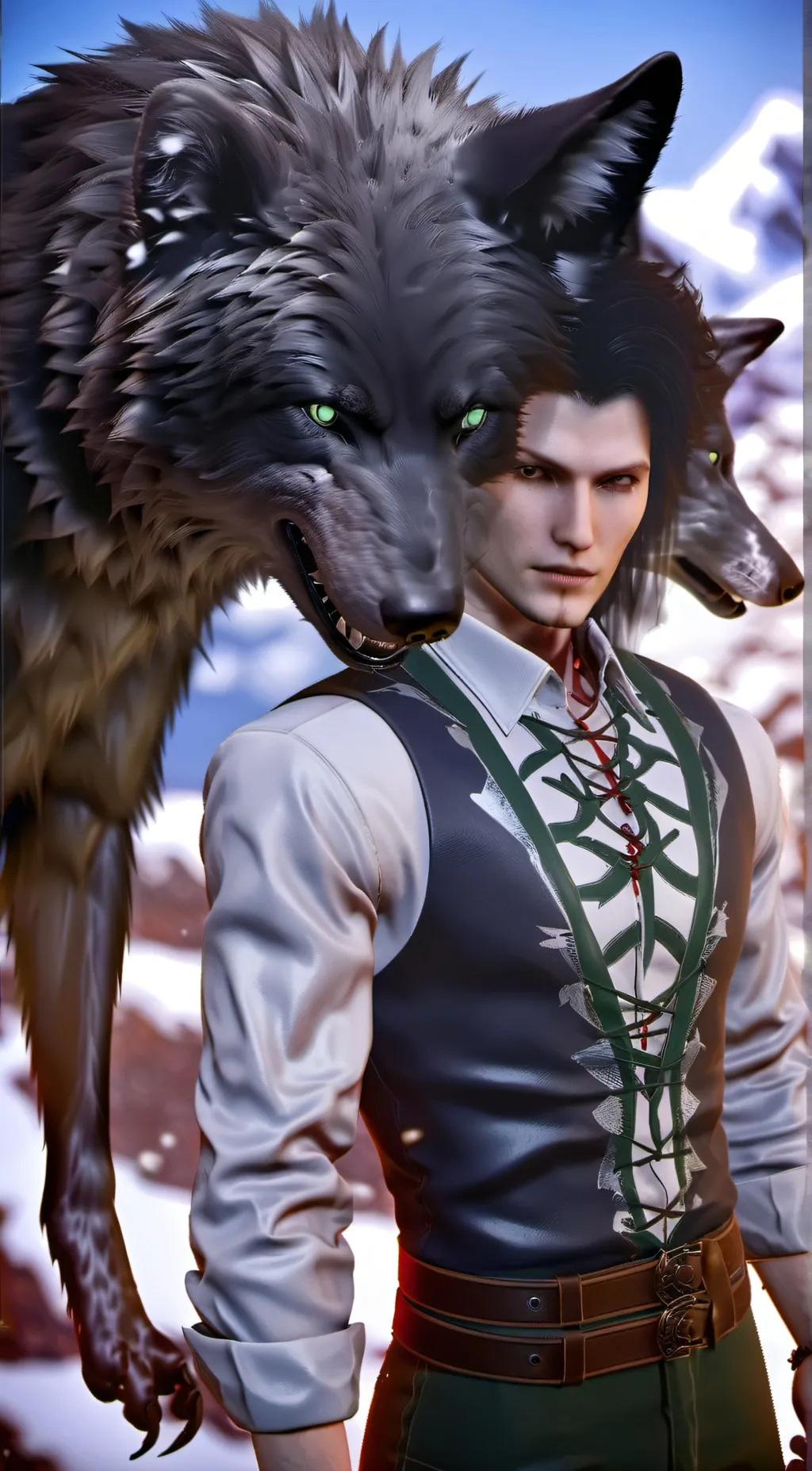 ai character: Scar background