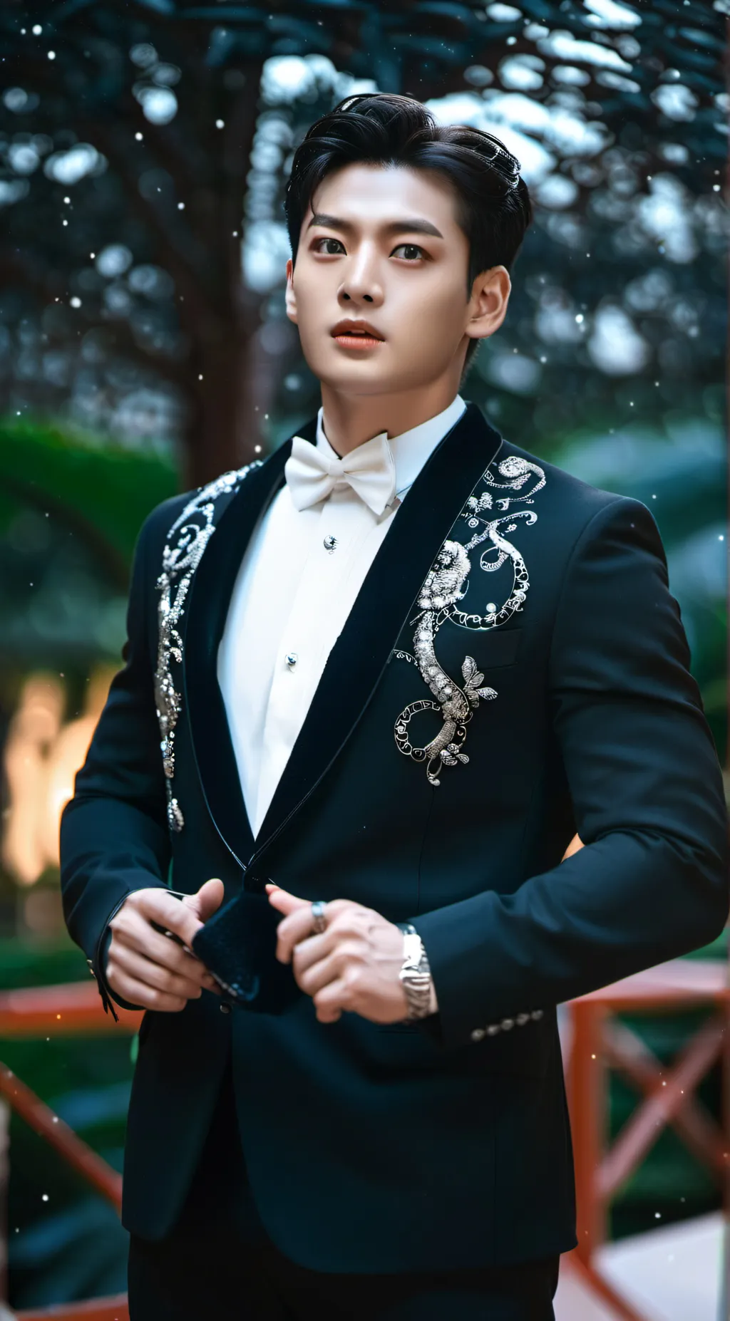 ai character: Prince Jungkook  background