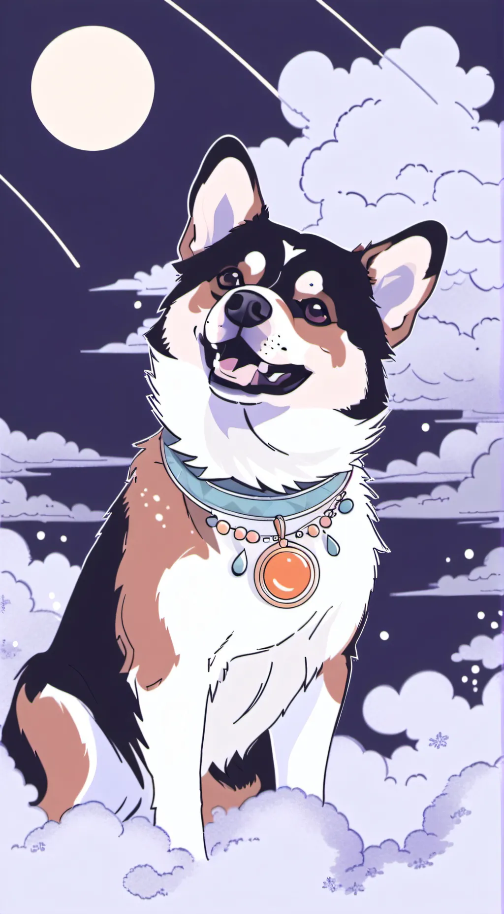 ai character: dogday background