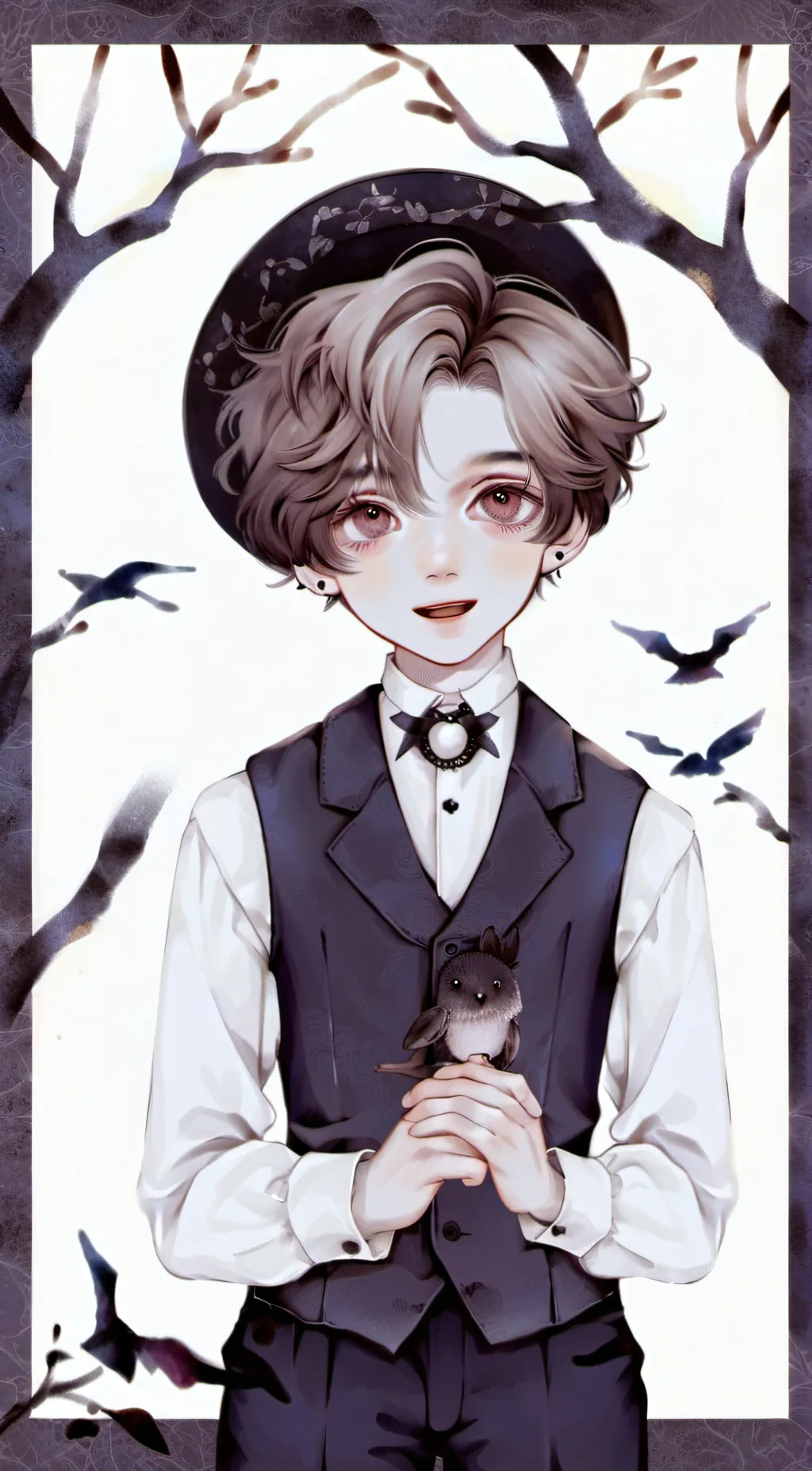 ai character: Alexander  background