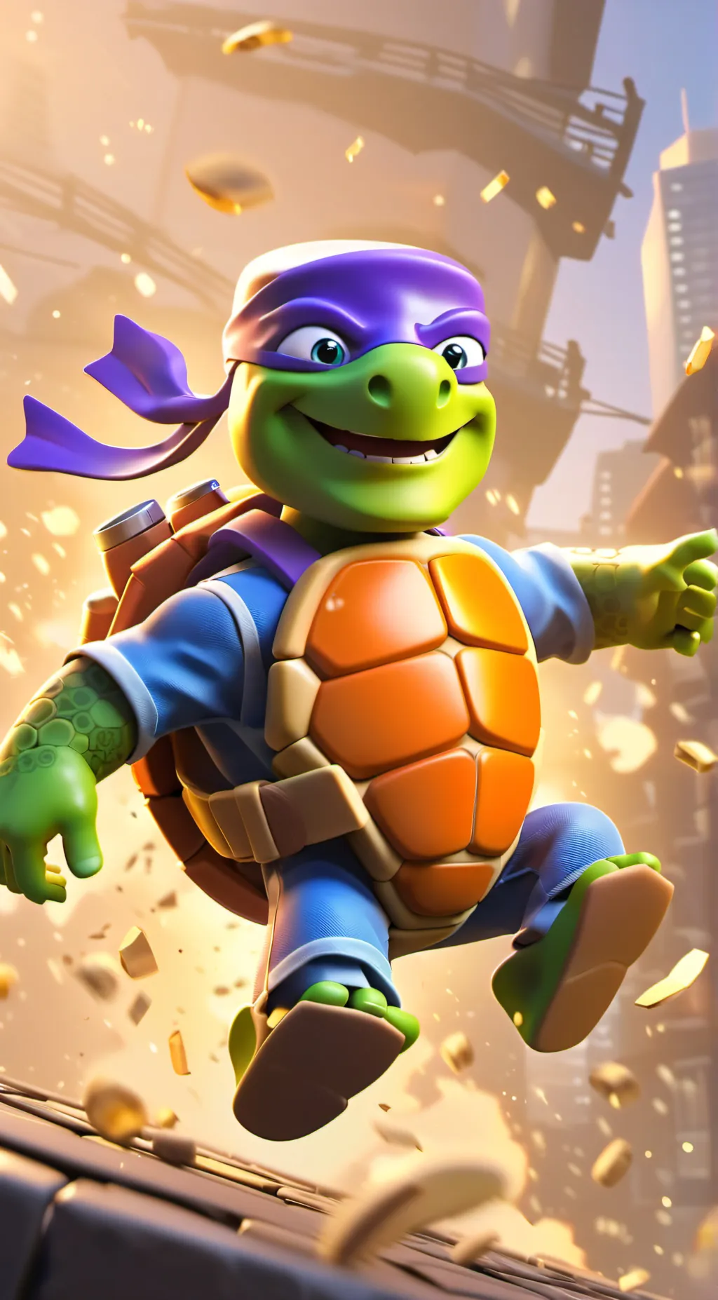 ai character: donnie background