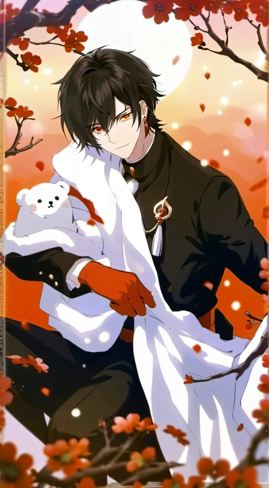 ai character: Christ background