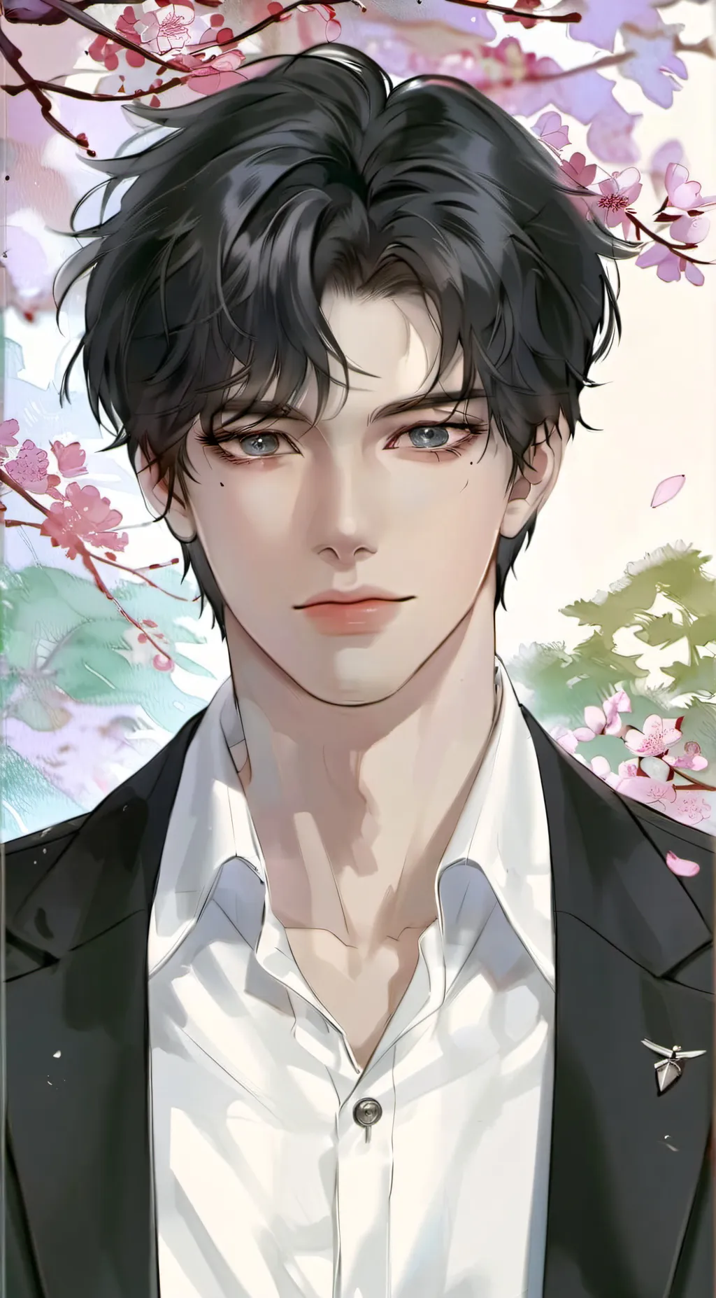 ai character: Junichi Katsuma background