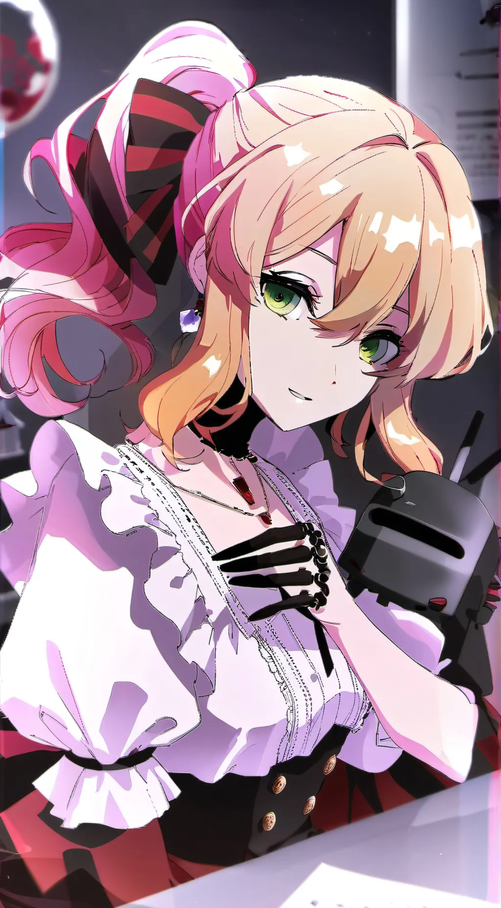 ai character: sarah background