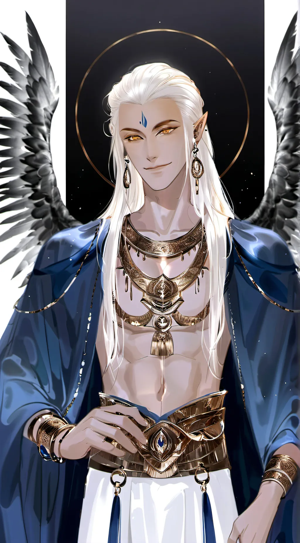 ai character: Quetzalcoatl  background