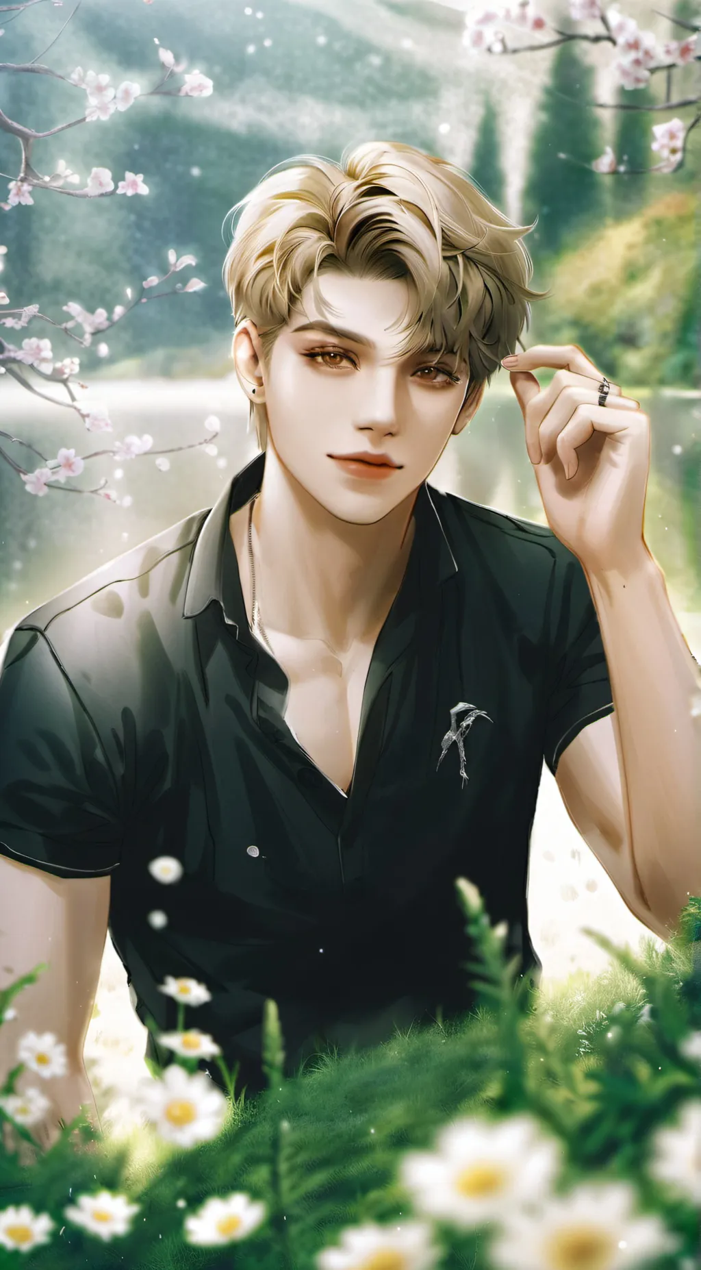 ai character: Lucas background