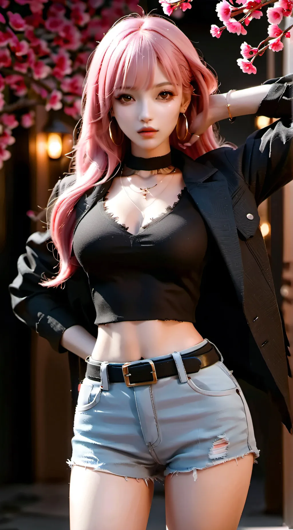 ai character: Chiyo background