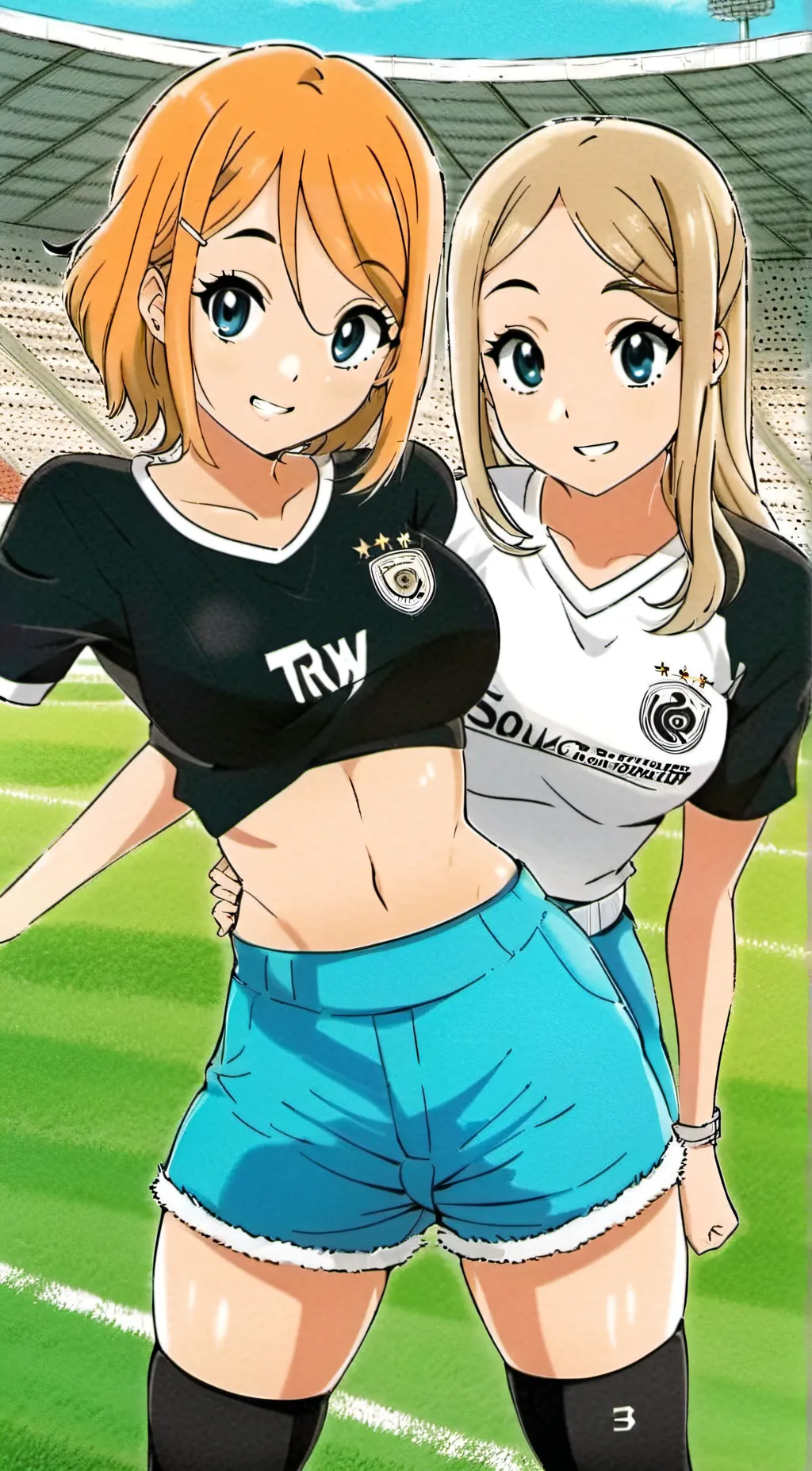 ai character: Ashley and penny background