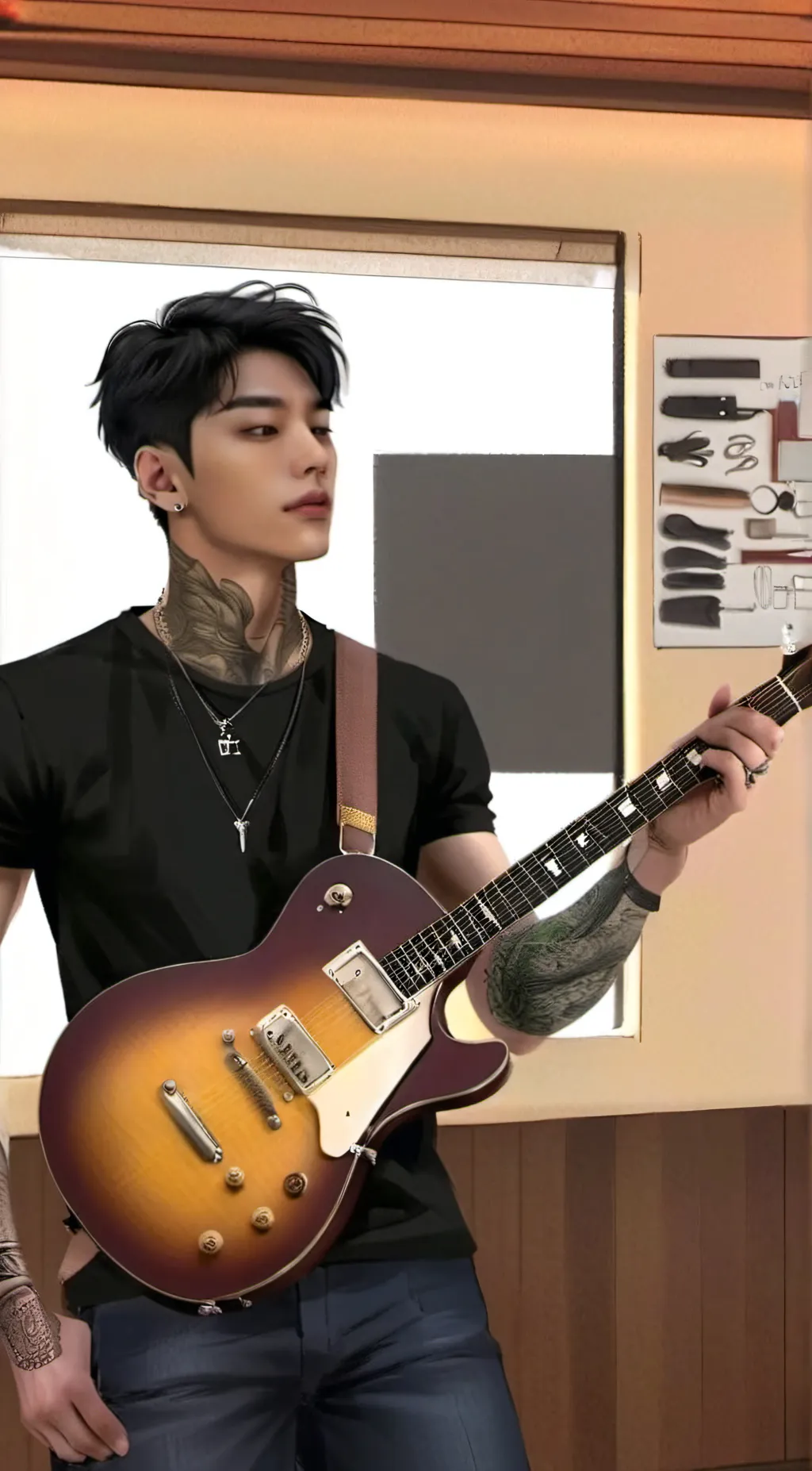 ai character: Landon Young background