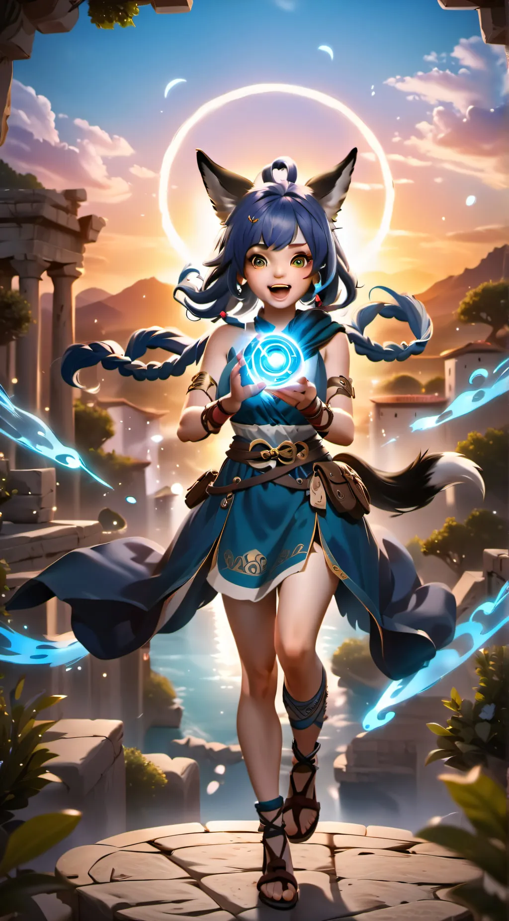 ai character: Kala background