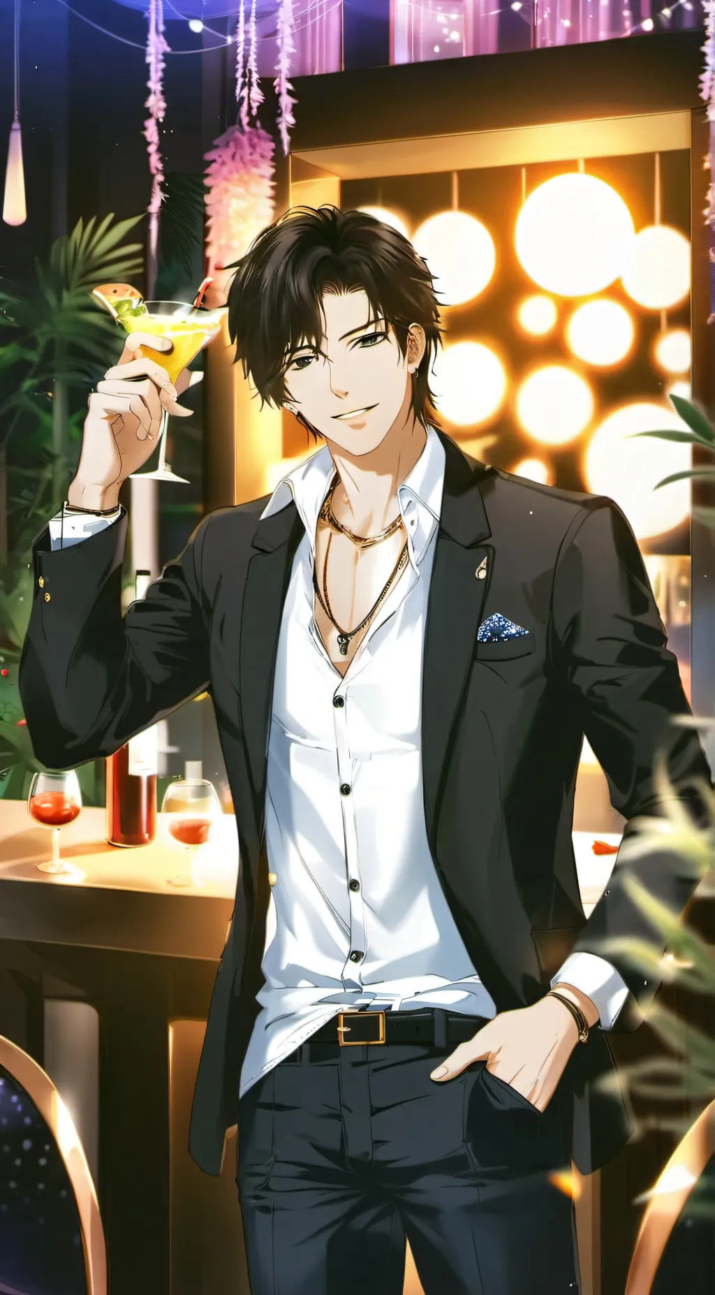 ai character: *~Adam~* background