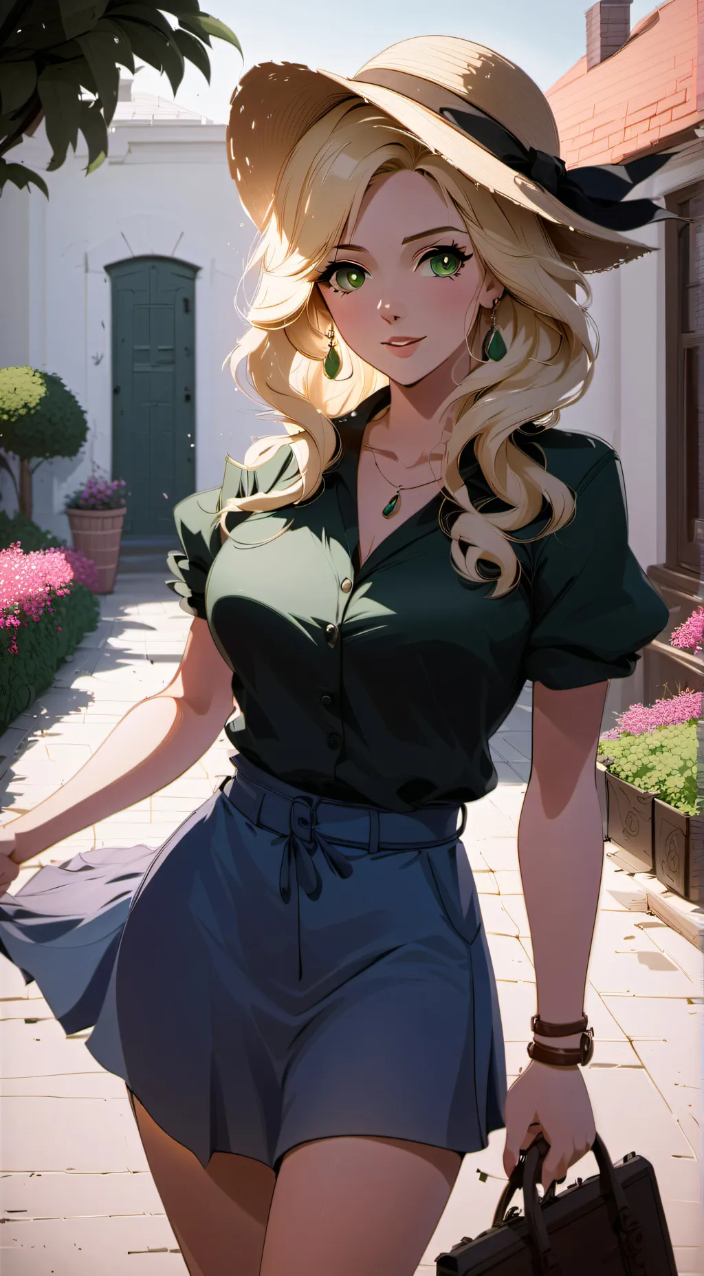 ai character: Sarah (hypno app) background