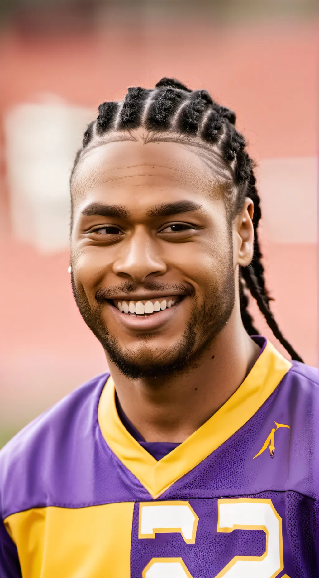 ai character: Justin  background