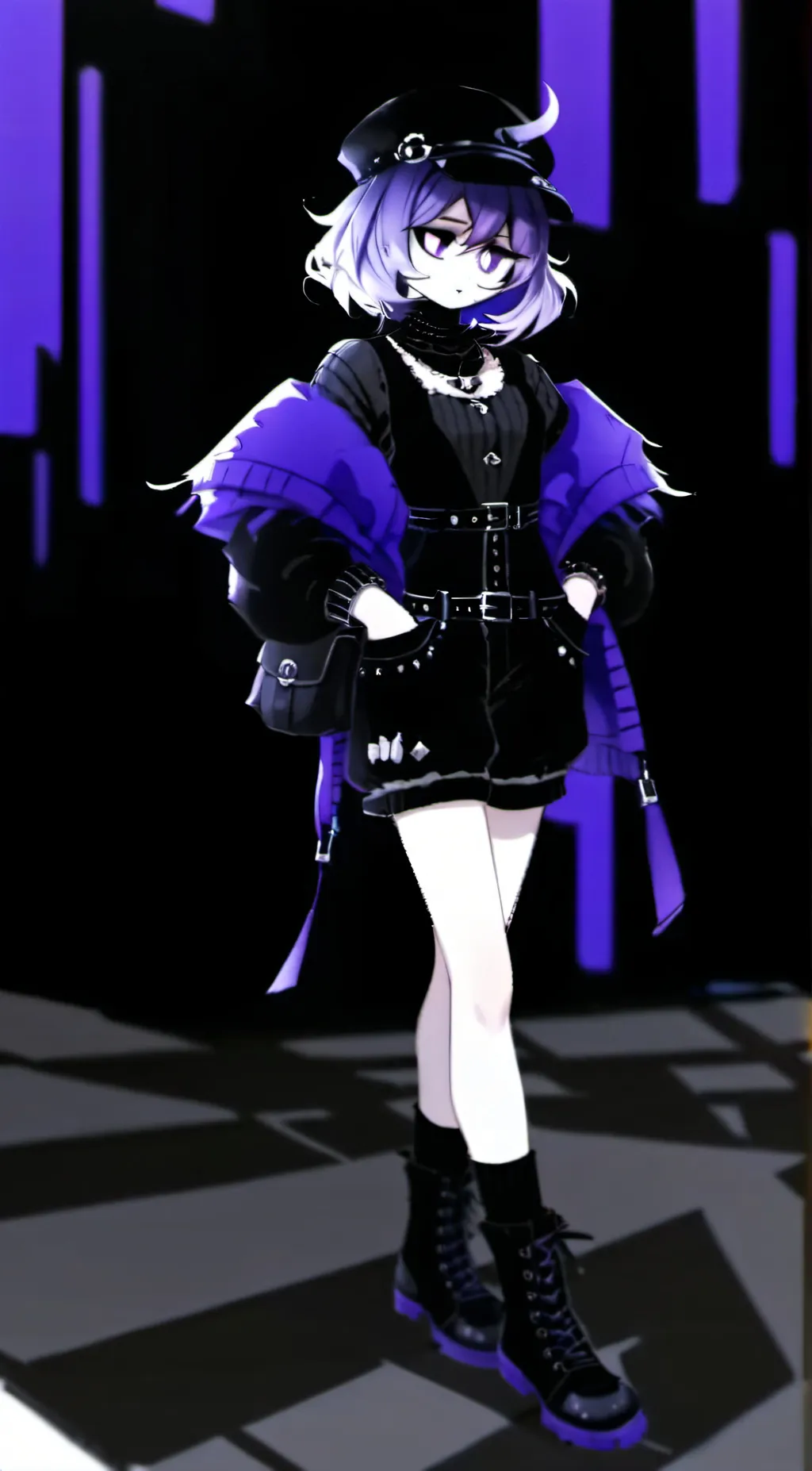 ai character: Uzi Doorman  background