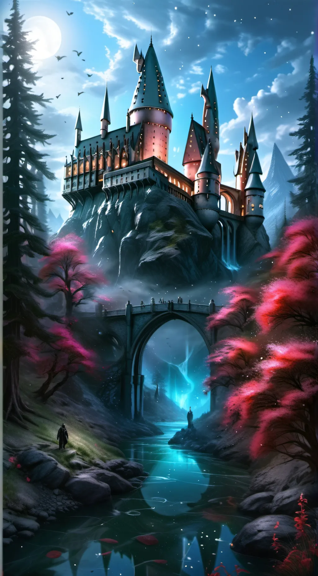 ai character: hogwarts  background