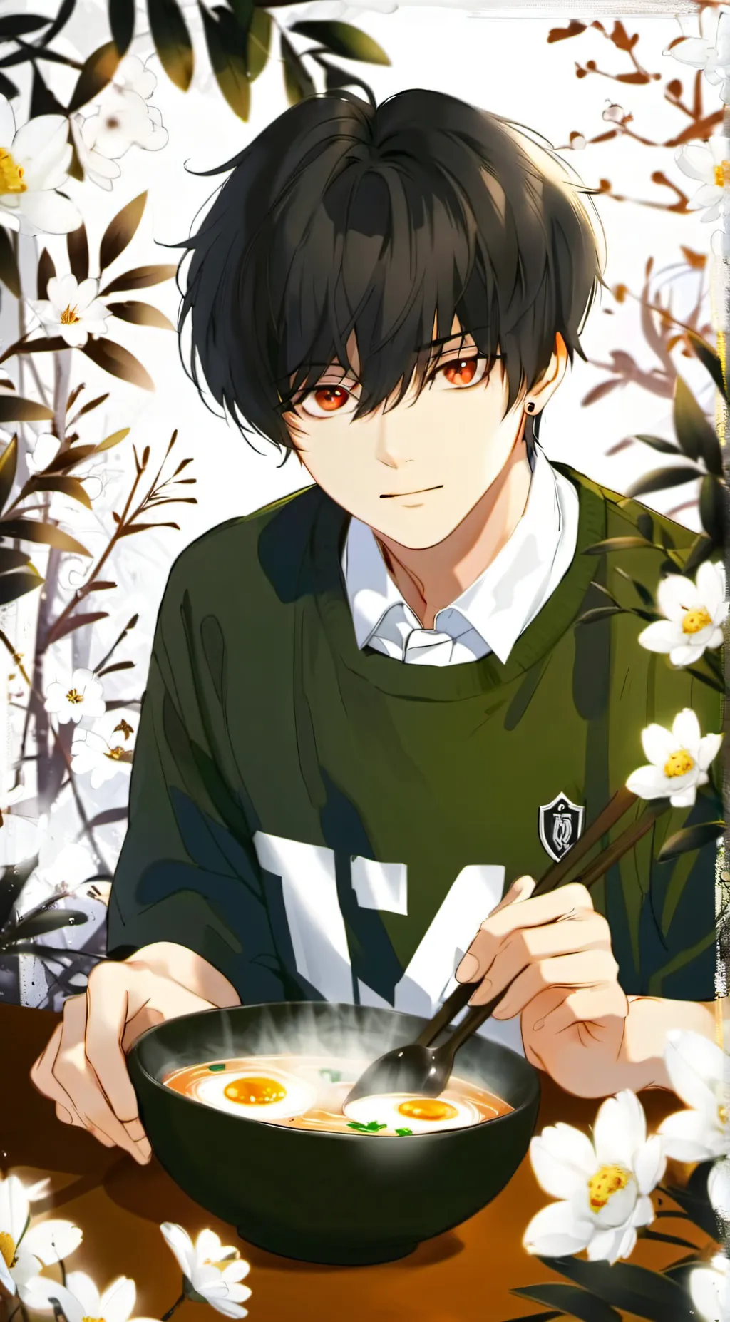 ai character: rock lee background