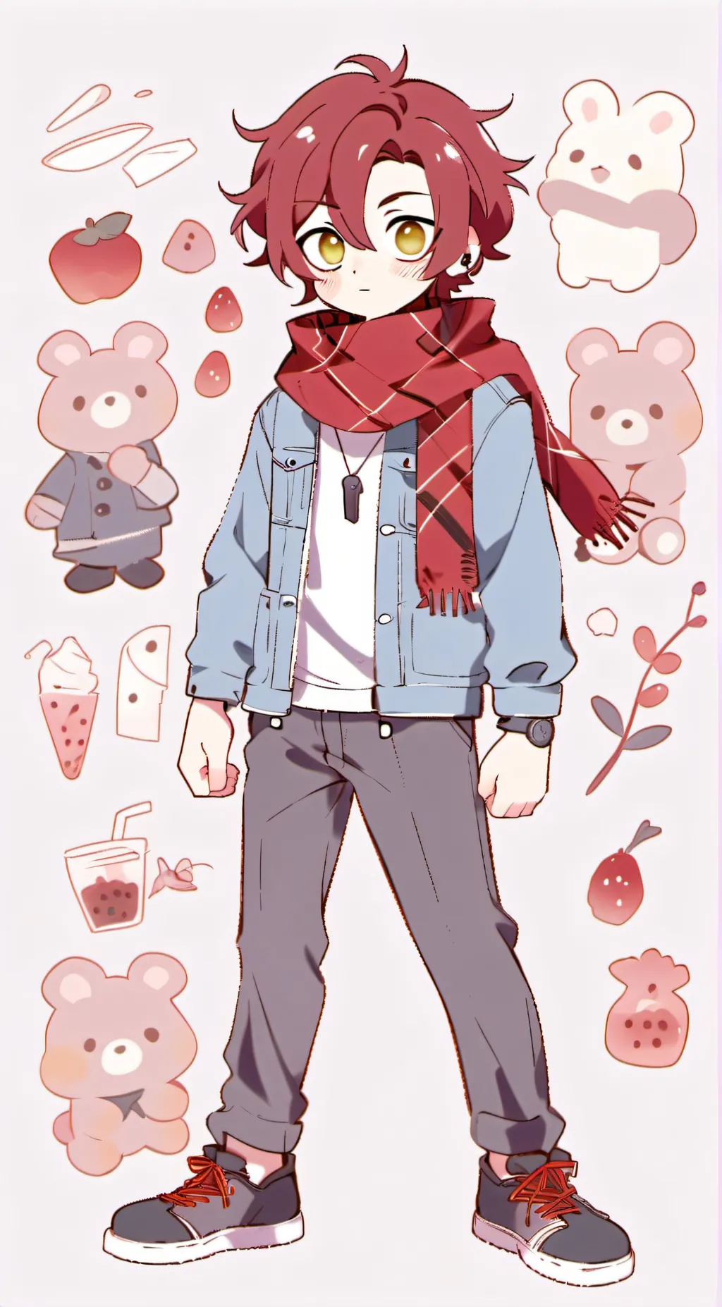 ai character: Ren background