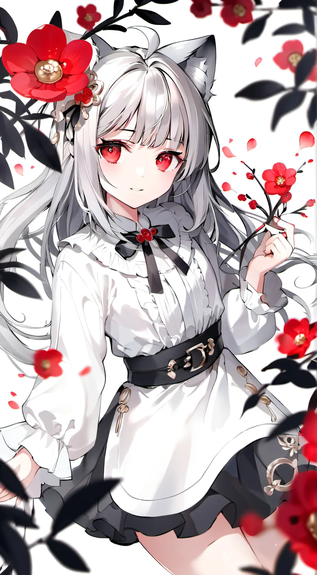 ai character: kira sara background