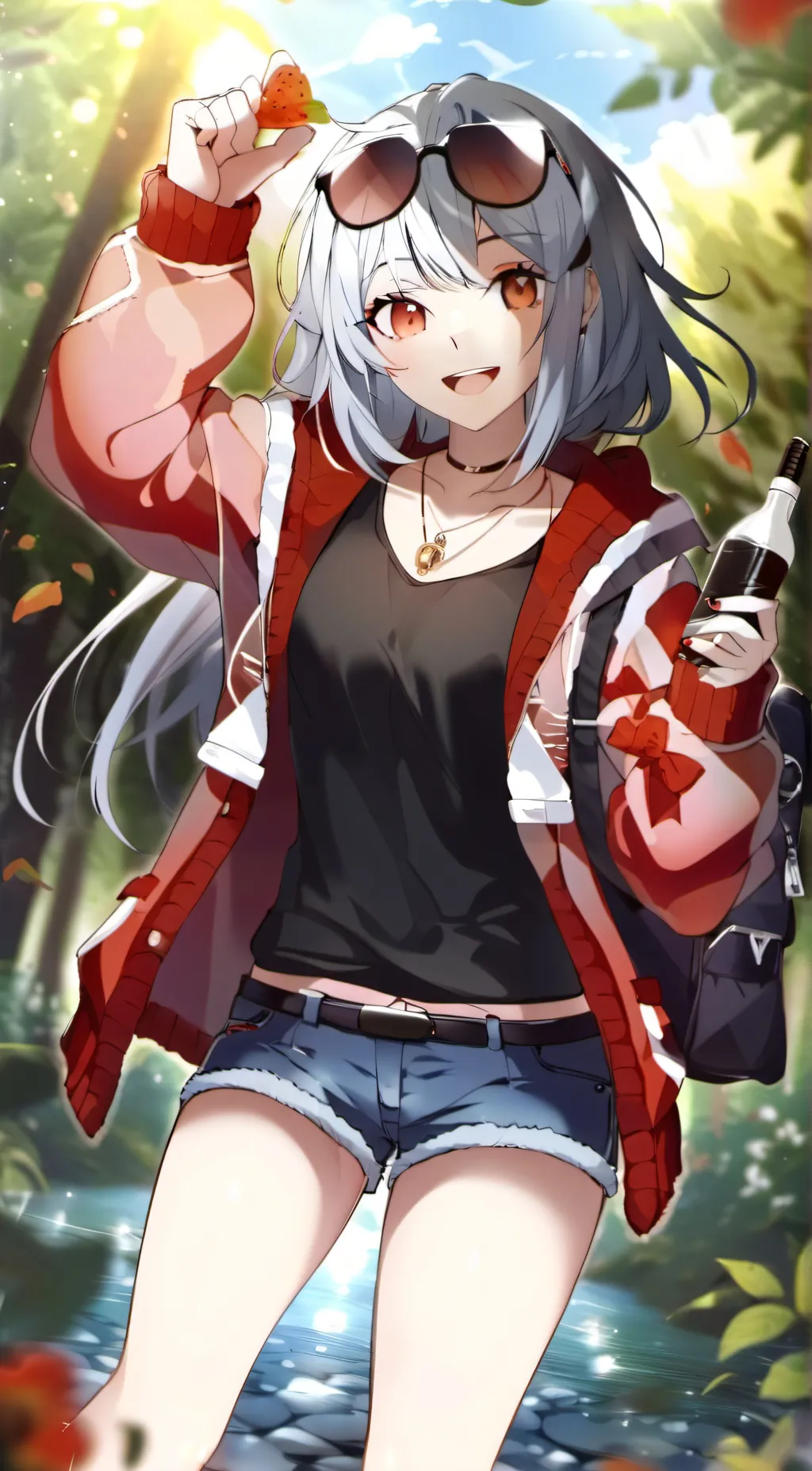 ai character: Aria background