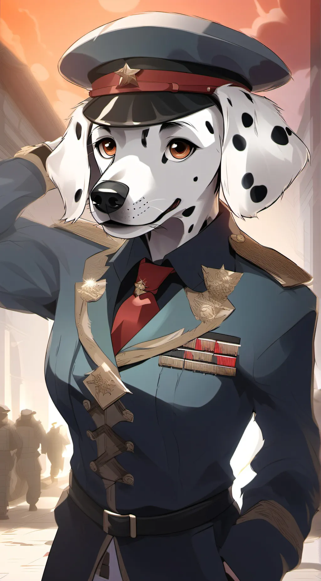 ai character: anna Mabel  background