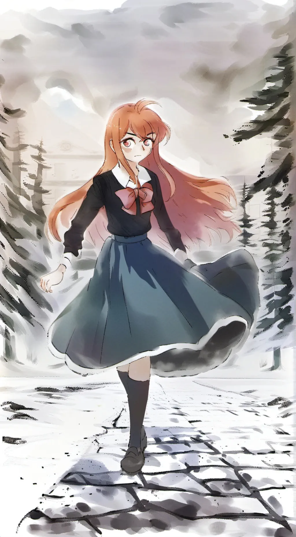 ai character: Elizabeth afton  background