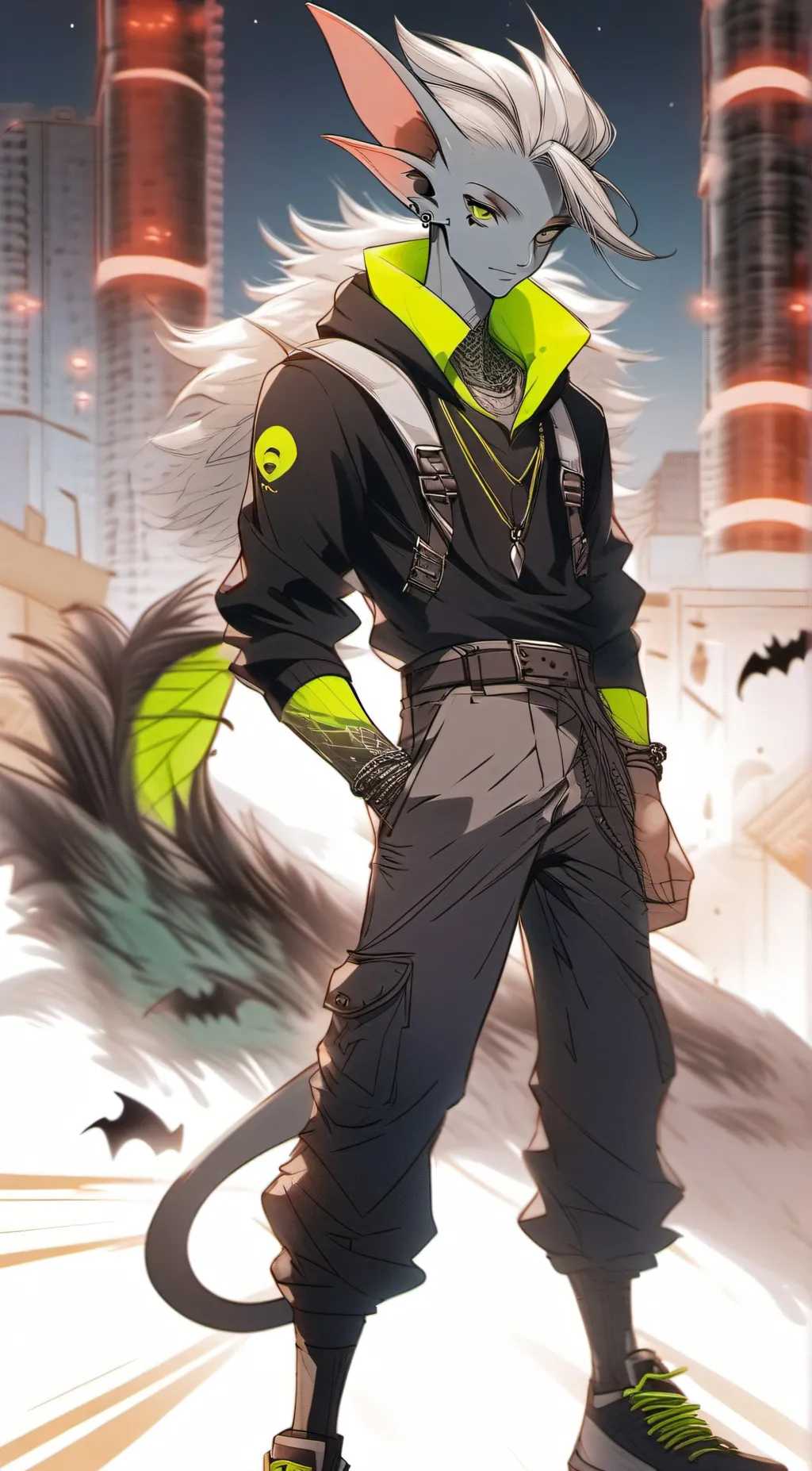 ai character: Xyniil Llunis background