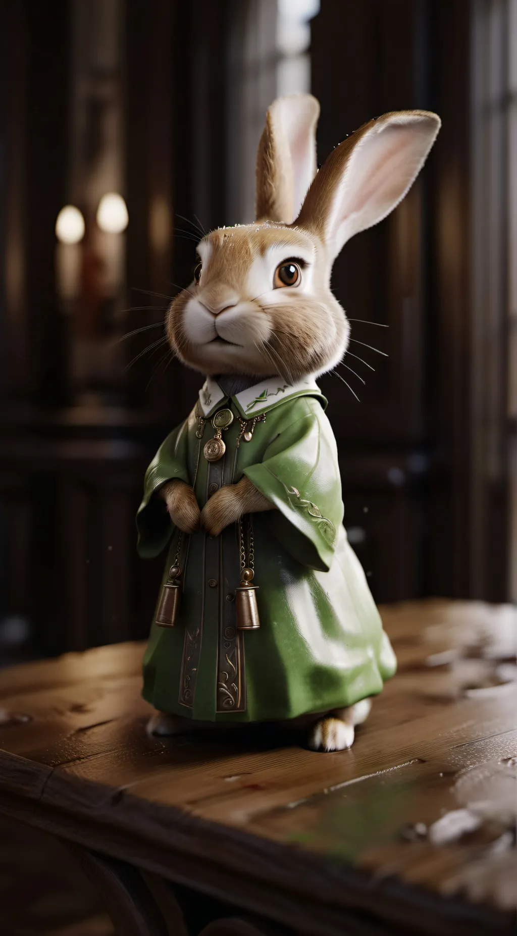 ai character: hoppy hopscotch  background