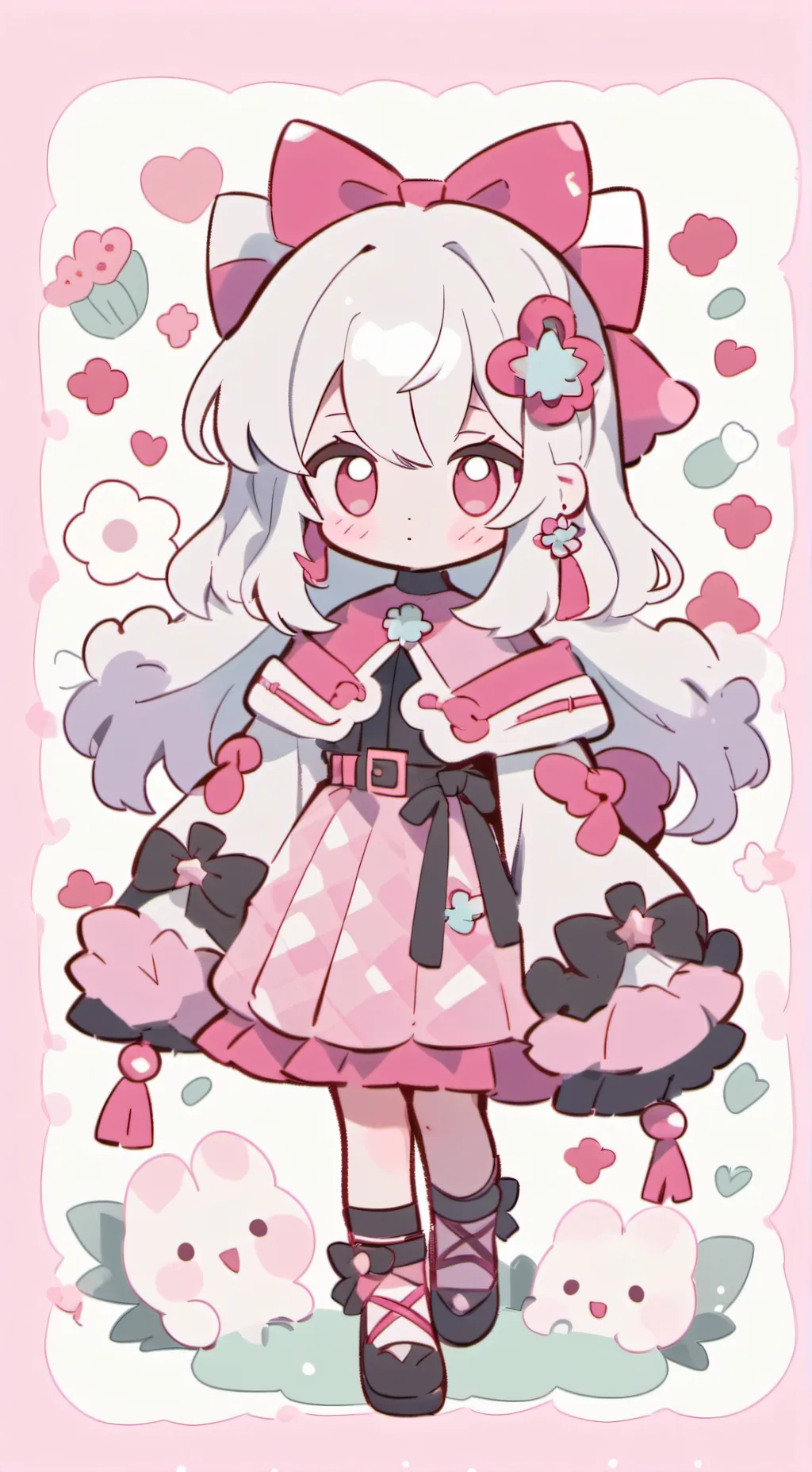 ai character: Lily  background