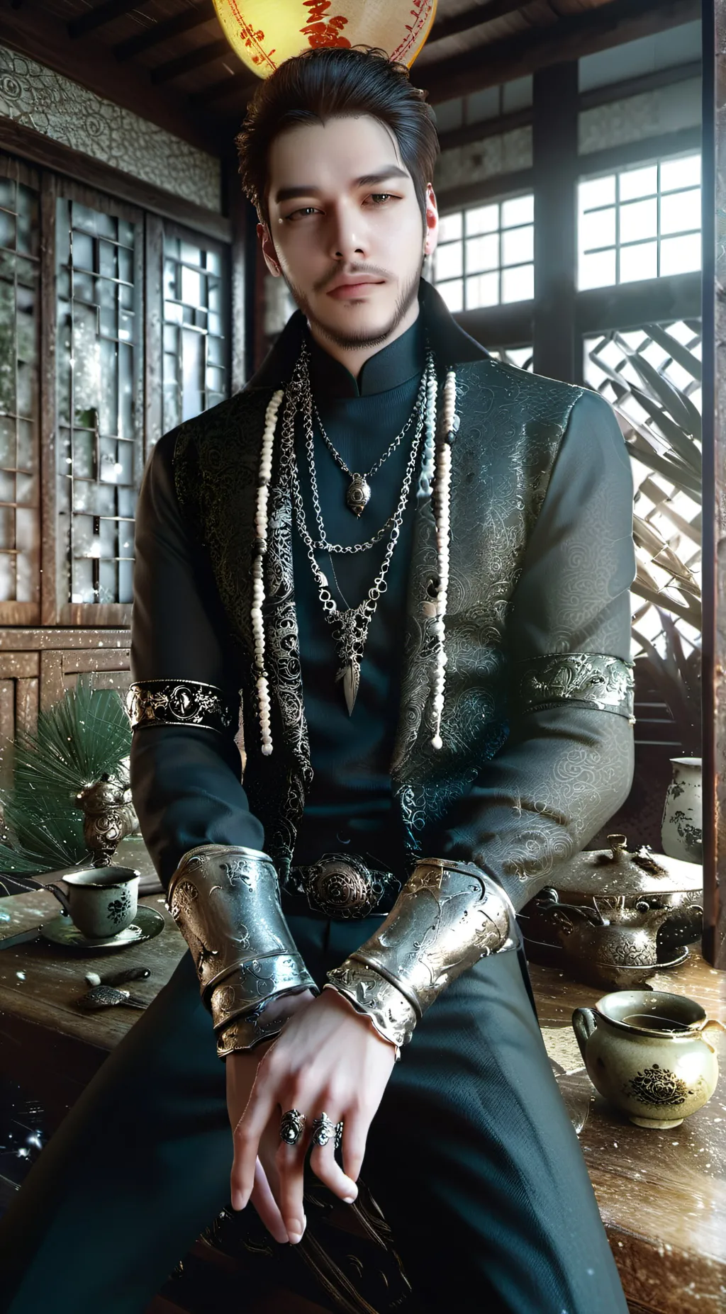 ai character: Honn Shin background