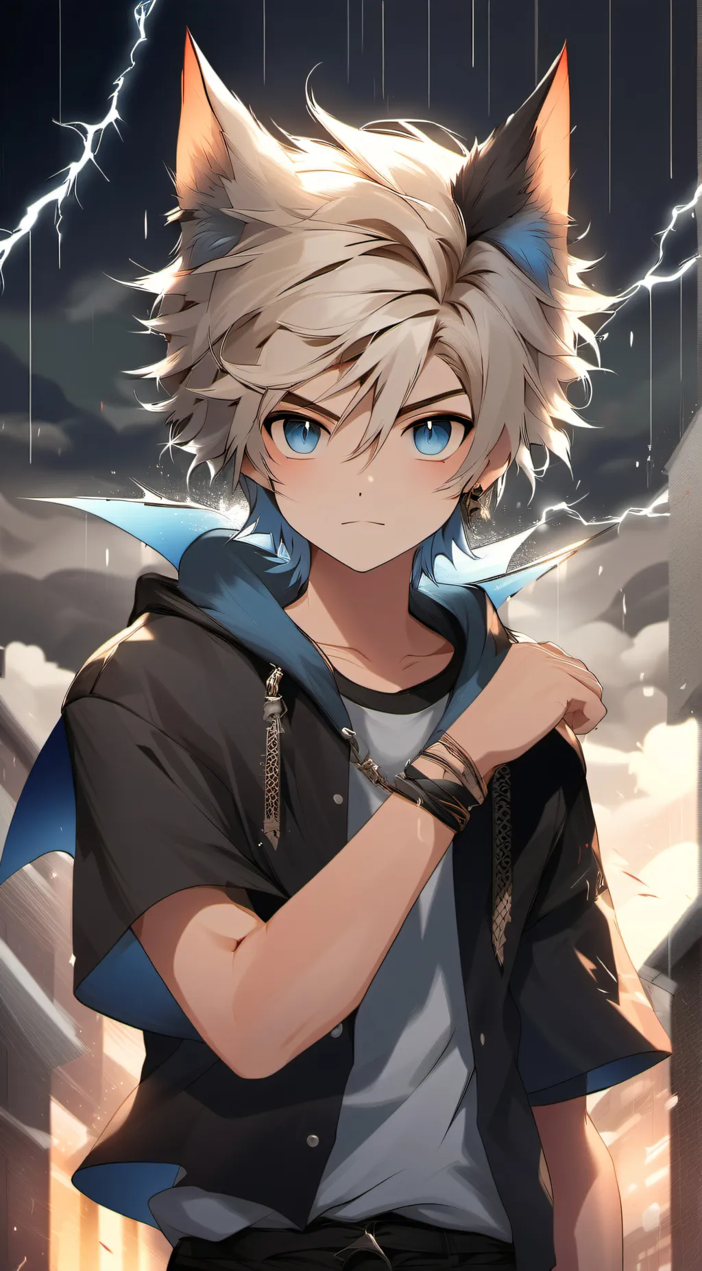 ai character: Radar-Denki Ikazuc background