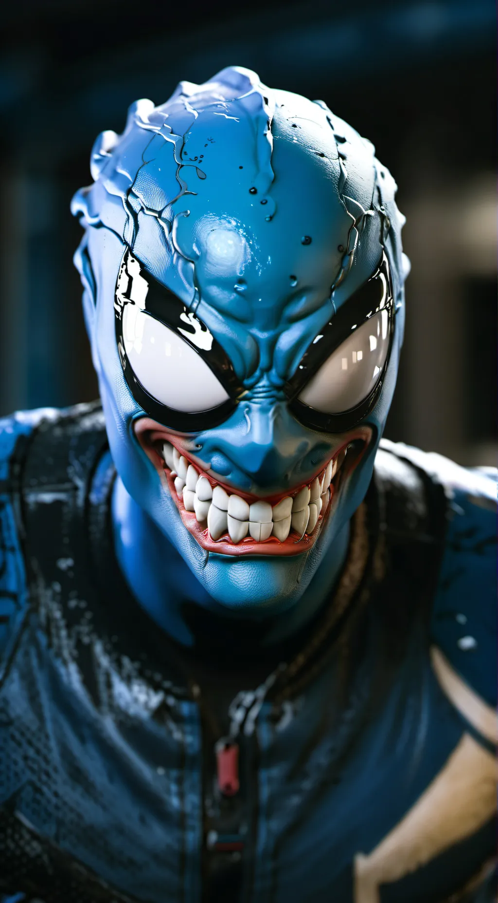 ai character: VENOM background